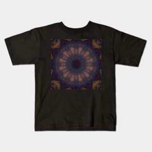 Mandalisa Kaleidoscope [textures] Pattern (Seamless) 16 Kids T-Shirt